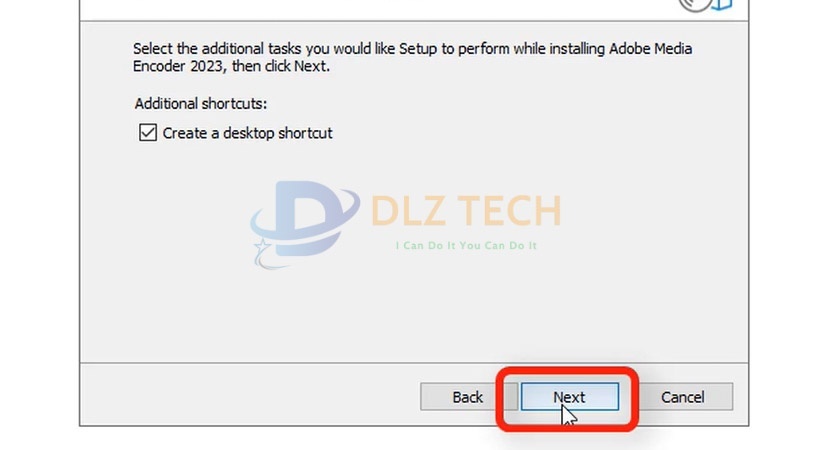 Tiếp tục chọn Next.