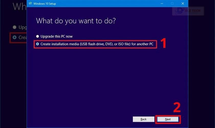 Cách tạo USB Boot Win 11 bằng Media Creation Tool