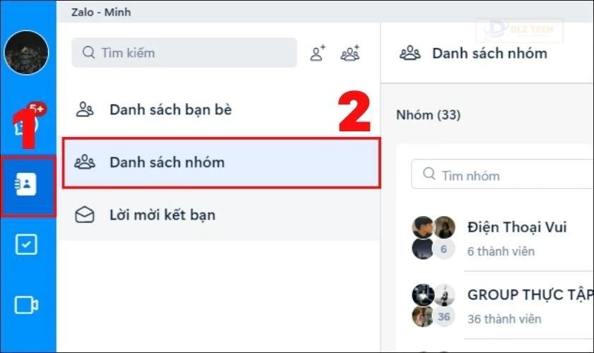 Hướng dẫn xóa, giải tán nhóm Zalo trên PC