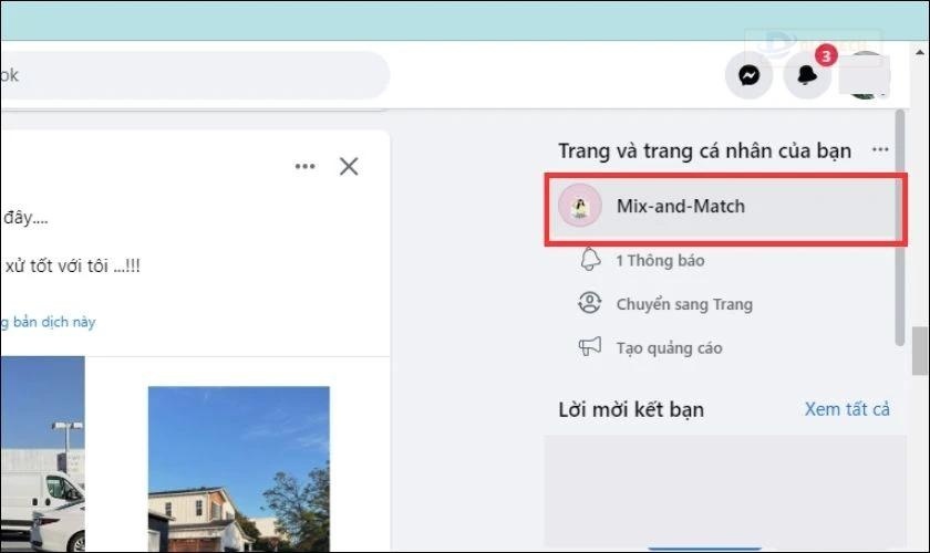 gỡ trang facebook trên máy tính