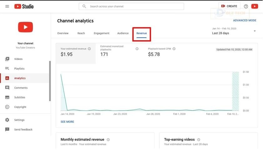 Báo cáo thu nhập