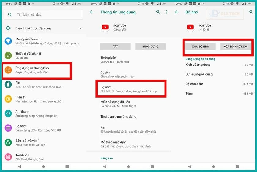 khắc phục tình trạng Youtube bị lỗi không hiển thị
