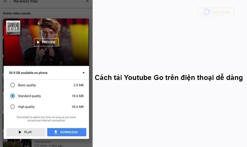Tính năng nổi bật của Youtube Go, cách tải (download)