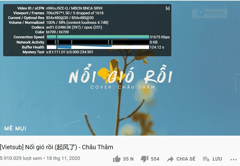 khắc phục lỗi Youtube không chạy được video
