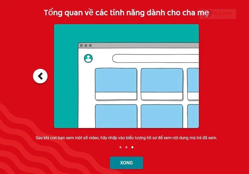 Nhấn xong để hoàn tất