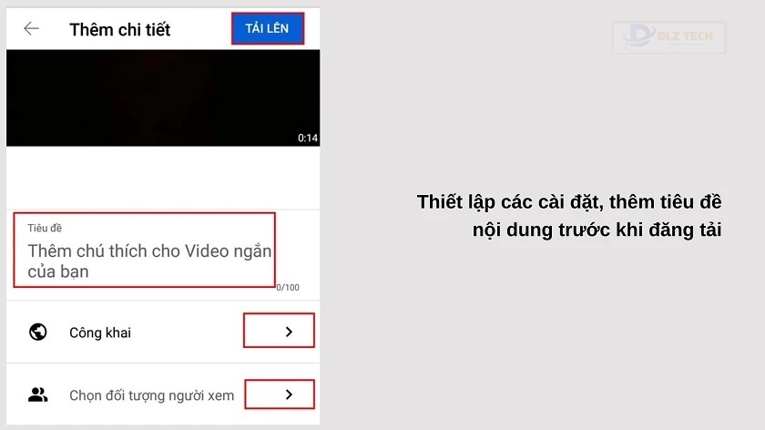 nhấn Tiếp theo ở góc trên bên phải màn hình