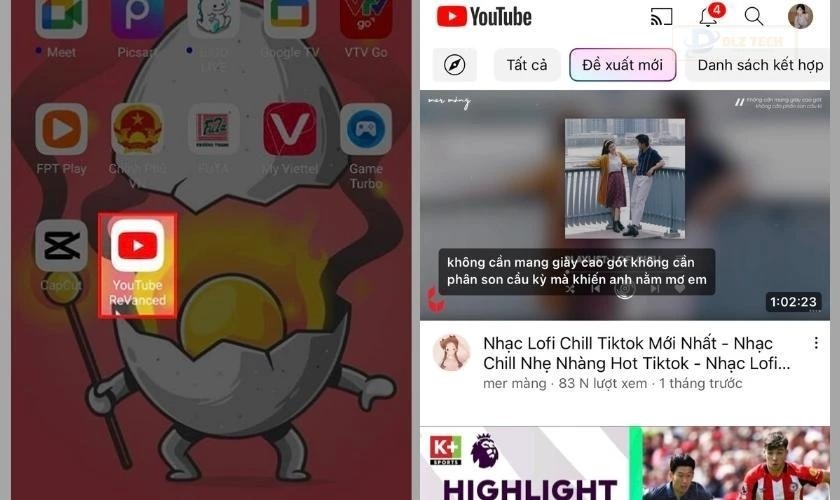 Hoàn tất sửa lỗi YouTube Vanced