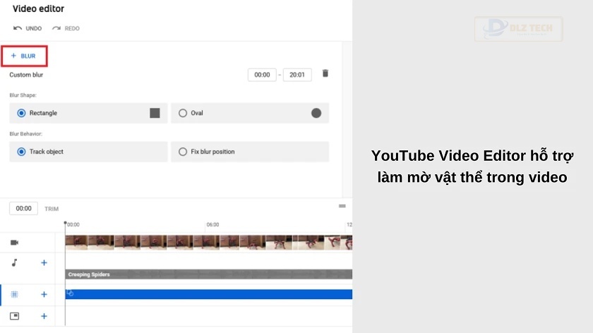 Tính năng nổi bật của YouTube Video Editor