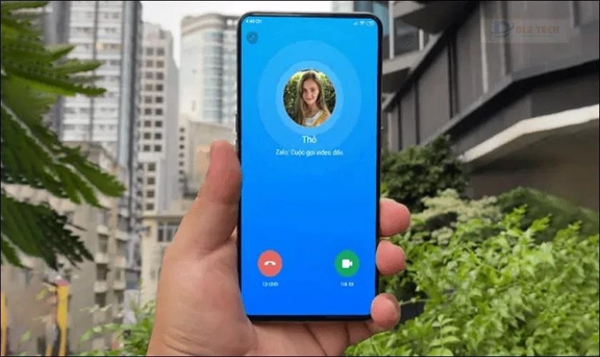 Các trạng thái khác khi thực hiện cuộc gọi trên Zalo