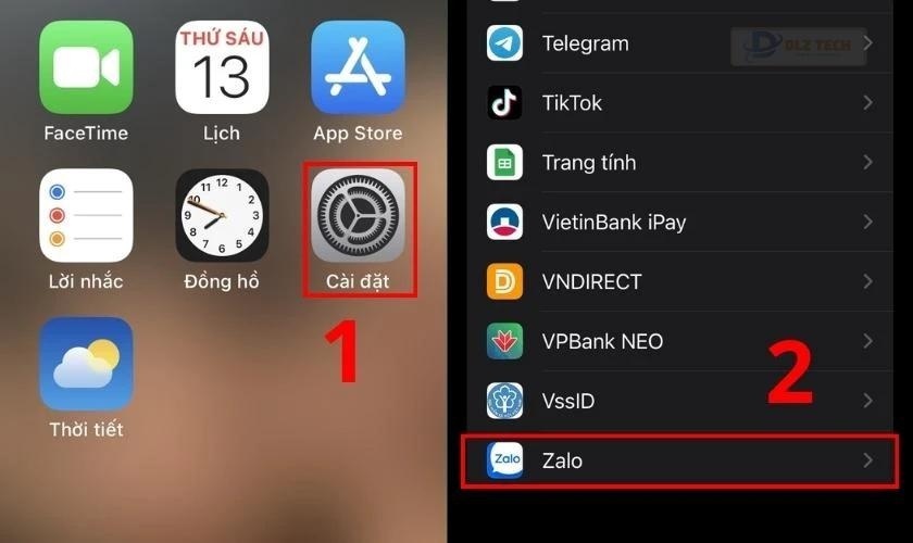 Cách khắc phục nếu hôm nay Zalo bị lỗi không gọi, nhắn tin được trên iPhone