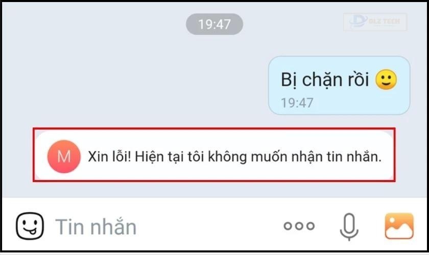 Kiểm tra xem bạn có bị người đó chặn hay không