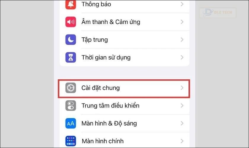 làm mới ứng dụng trong nền để sửa lỗi zalo không call được