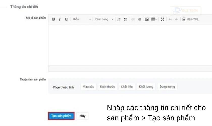 viết mô tả ngắn cho sản phẩm
