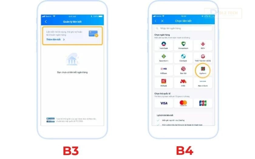 Cách liên kết ngân hàng trong ZaloPay