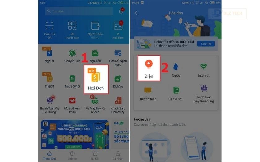 Cách thanh toán Zalo Pay với các ứng dụng