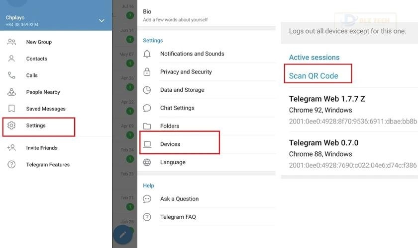 Mở ứng dụng đã được cài đặt trên điện thoại và chọn phần cài đặt.