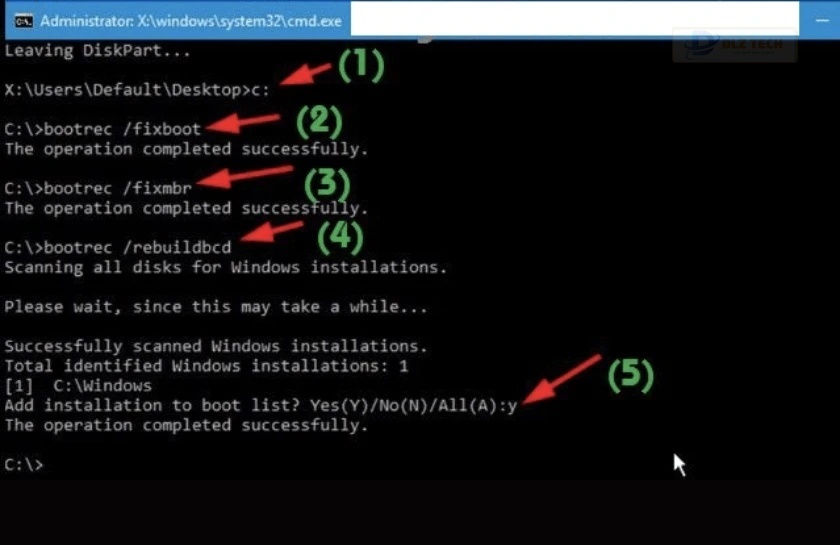 USB Boot - phương pháp sửa winload.exe missing nhanh chóng trên Win 7