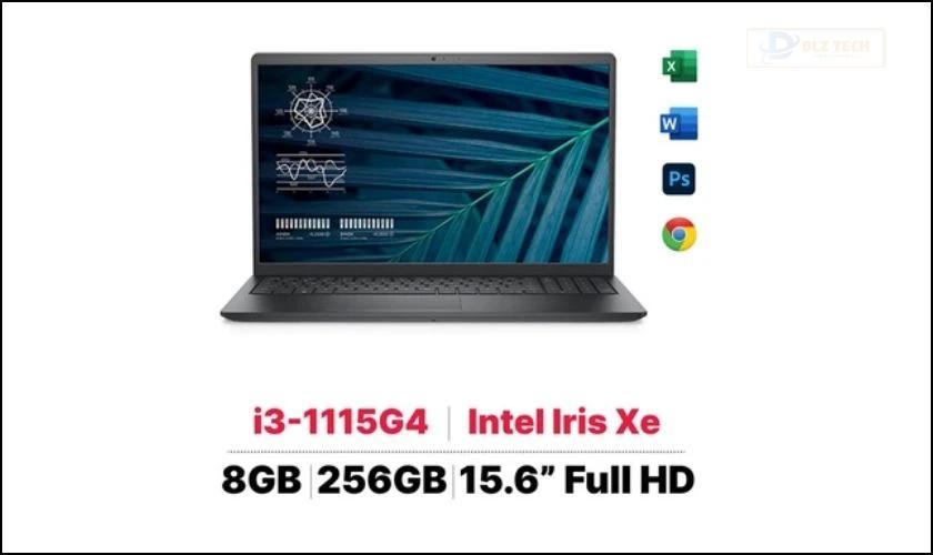 Laptop Dell Vostro 3510 i3 cho sinh viên quản trị kinh doanh