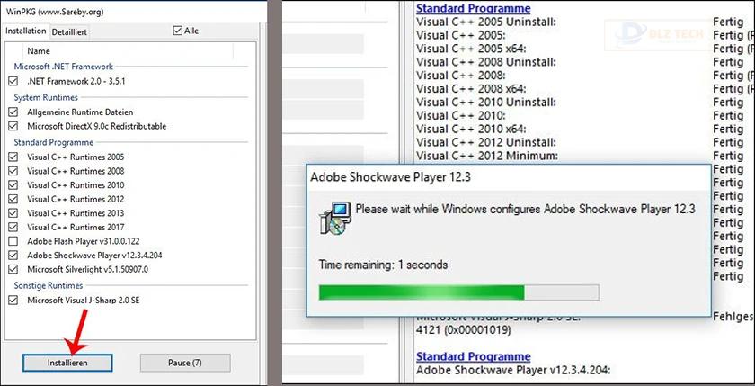 Fix lỗi 0xc000007b bằng All in one Runtimes