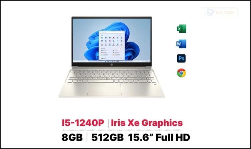 Laptop HP Pavilion 15 eg2056TU cho sinh viên quản trị kinh doanh