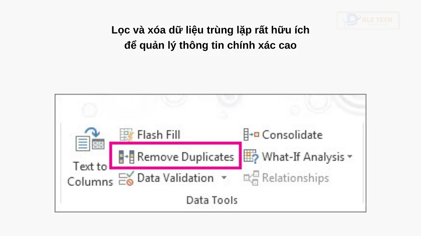 Cách excel remove duplicates, loại bỏ trùng lặp trong excel