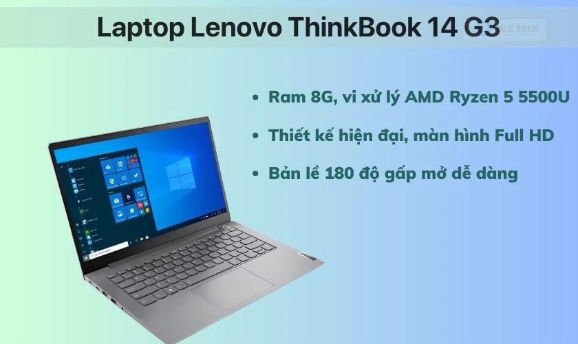 Laptop Lenovo ThinkBook 14 G3 ACL 21A200R0VN cho sinh viên kinh tế
