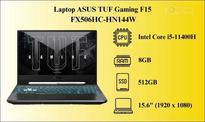 Laptop ASUS TUF Gaming F15 FX506HC-HN144W