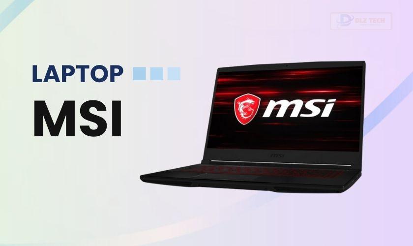 Thương hiệu laptop MSI