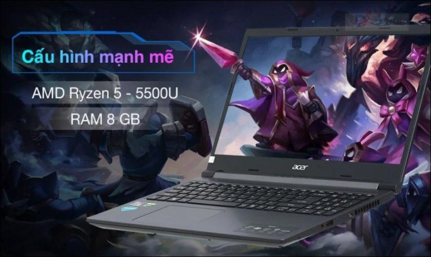 Laptop Acer Aspire 7 Gaming A715 cho sinh viên
