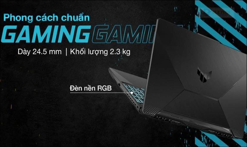 Laptop Asus TUF Gaming FX506HC i5 11400H cho sinh viên