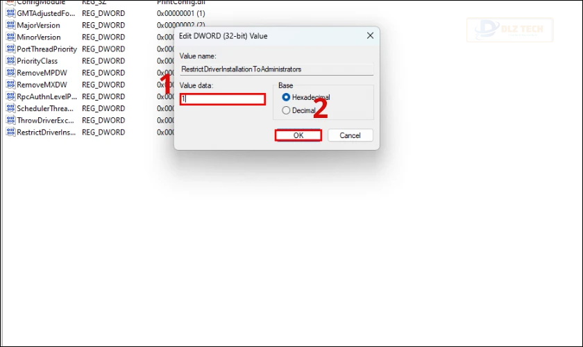 Sửa lỗi 0x0000011b
