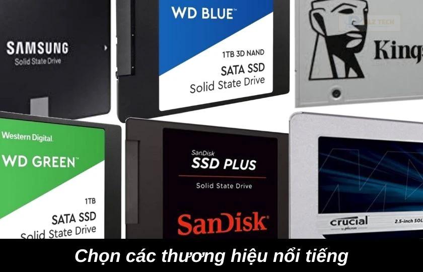 Chọn đúng các ổ cứng chính hãng có thương hiệu