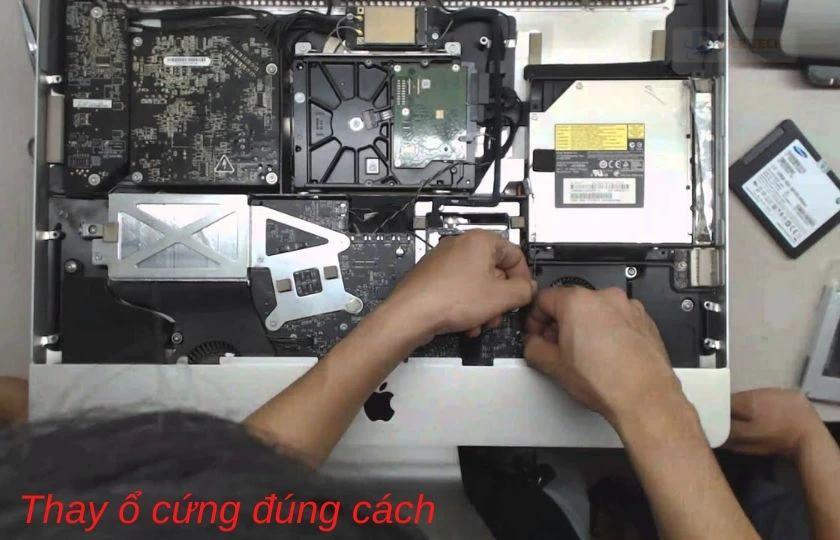 Thay ổ cứng cho iMAC đúng cách
