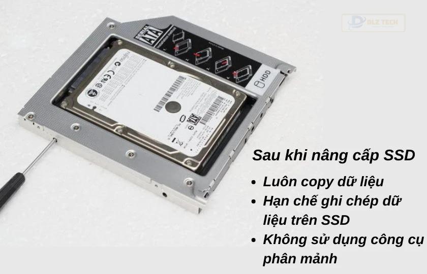 Sau khi nâng cấp ổ cứng SSD cho IMAC