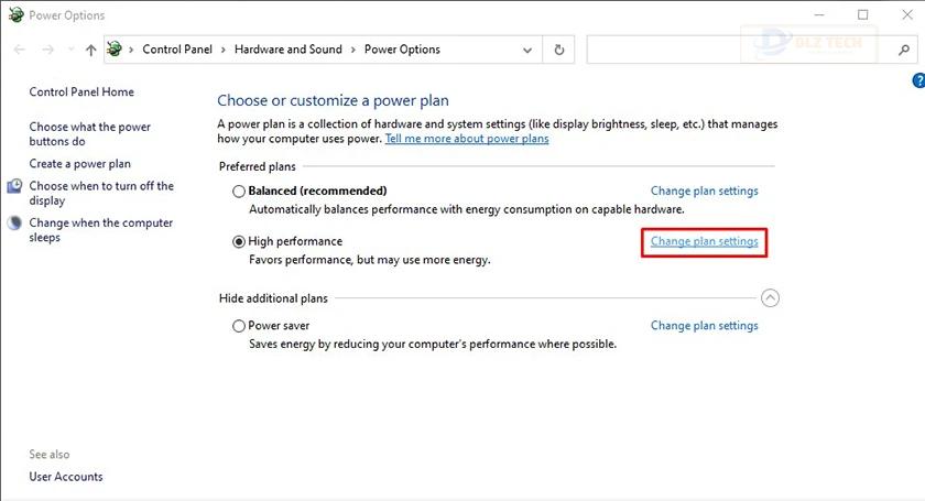 Vô hiệu hóa USB selective suspend