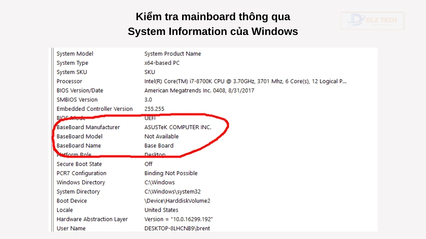 Kiểm tra trên Main xem máy tính có dấu hiệu main bị hỏng hay không?