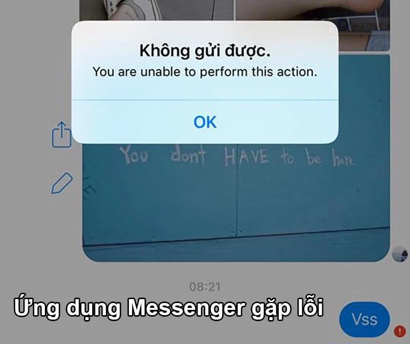 Tại sao facebook không gửi được tin nhắn