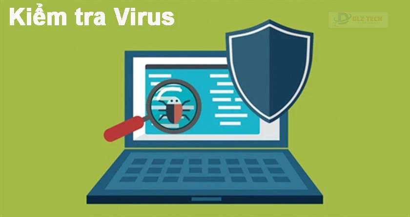 Máy tính bị virus xâm nhập