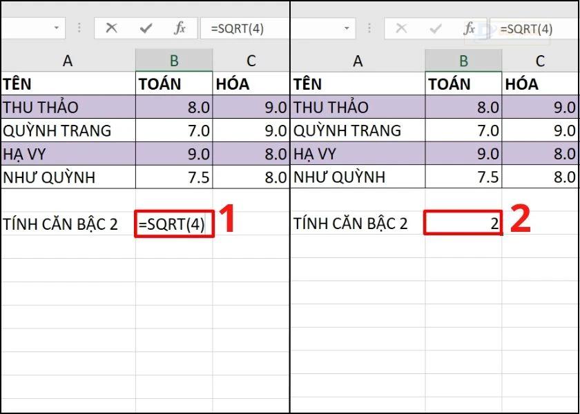 sửa lỗi #NUM trong Excel