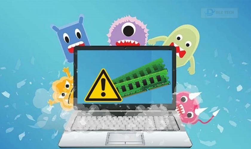 Nguyên nhân RAM laptop, máy tính bị lỗi