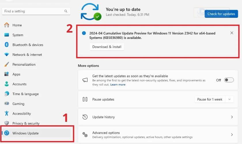 Cài lại hệ điều hành Windows cho máy khi lỗi RAM