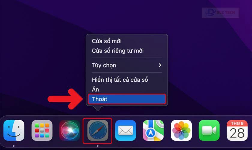 cách khắc phục lỗi Safari trên Macbook