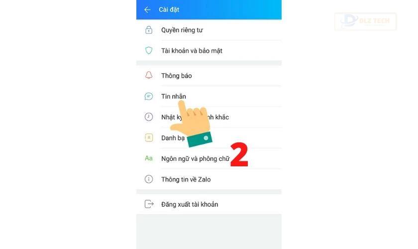 Sửa lỗi Zalo không có mục khôi phục tin nhắn ở phiên bản mới