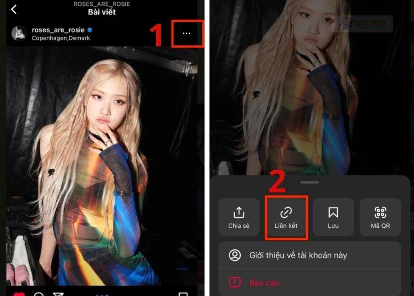 cách lưu ảnh instagram về android
