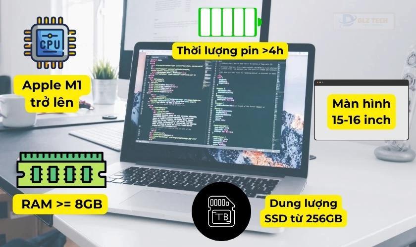 Tiêu chí chọn MacBook cho sinh viên CNTT