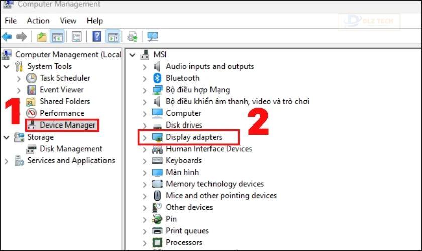 Hướng dẫn cập nhật driver để sửa lỗi màn hình laptop bị giật