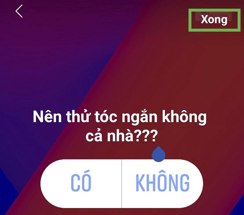 cách đặt câu hỏi trên story facebook