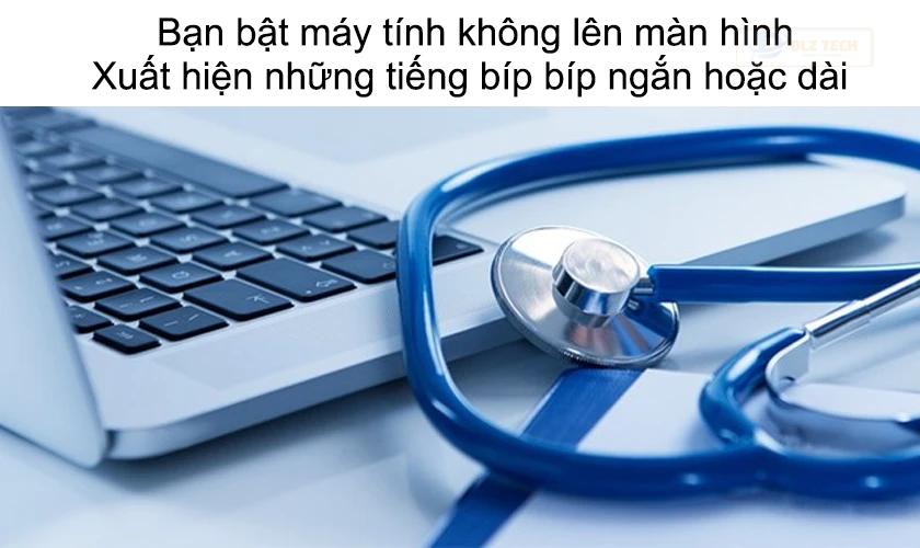 Máy tính kêu bíp bíp liên tục màn hình không lên