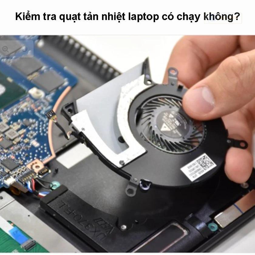 quạt tản nhiệt laptop không chạy