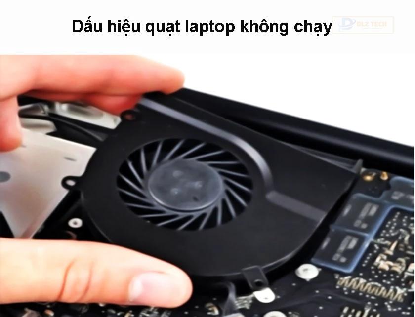 Dấu hiệu quạt máy tính không chạy